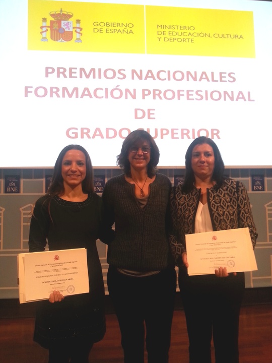 Entrega de los Premios Nacionales de FP