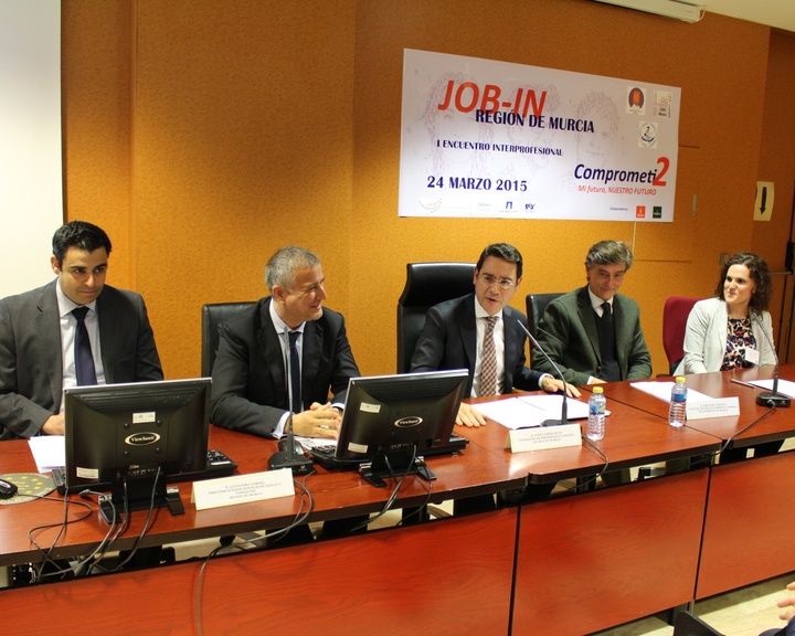 Inauguración del I Foro de Empleo JOB-IN de Murcia