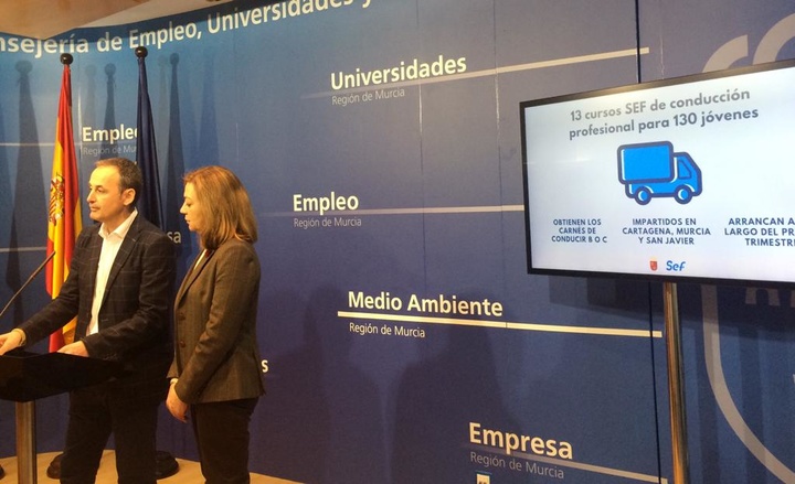 Imagen de la presentación de los cursos para obtener el carné de conducir (II)